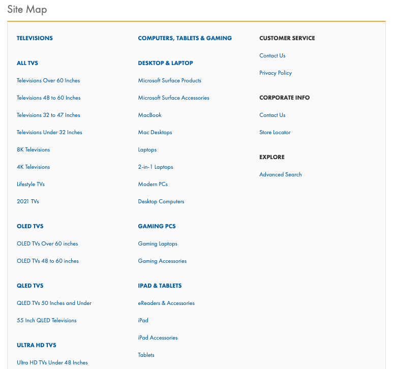 2 Sitemap Examples The Different Types Of Sitemaps