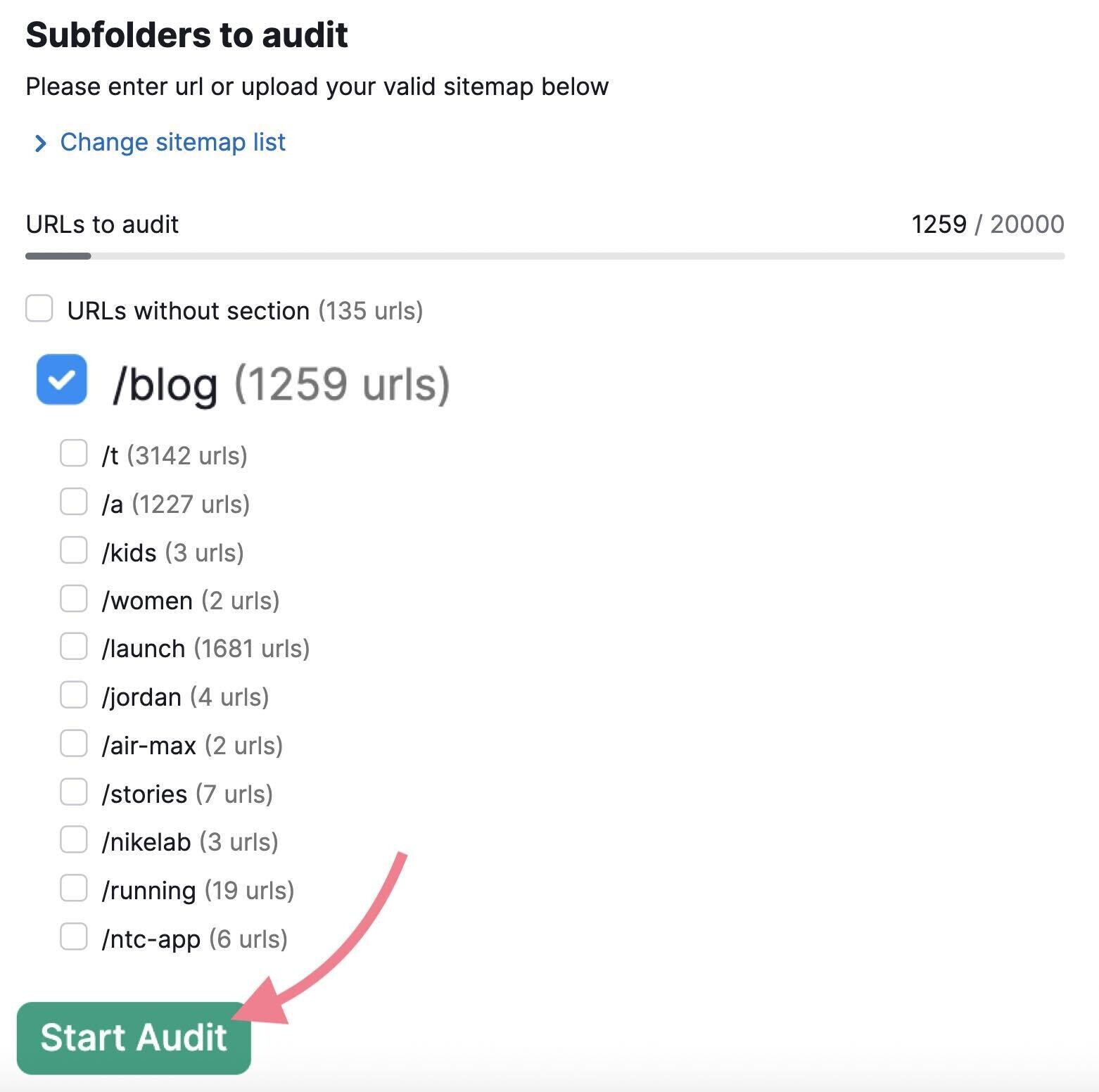 add subfolders to edit