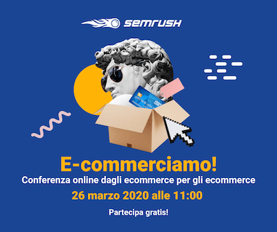 evento online di formazione sugli e-commerce