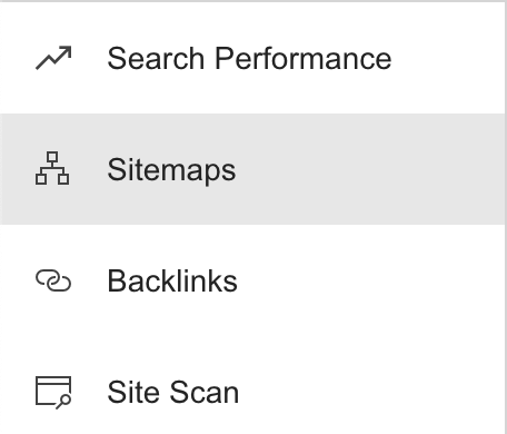 Bing sitemap