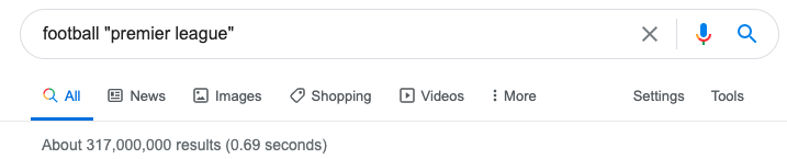 बोली ऑपरेटर के साथ सटीक मिलान करें