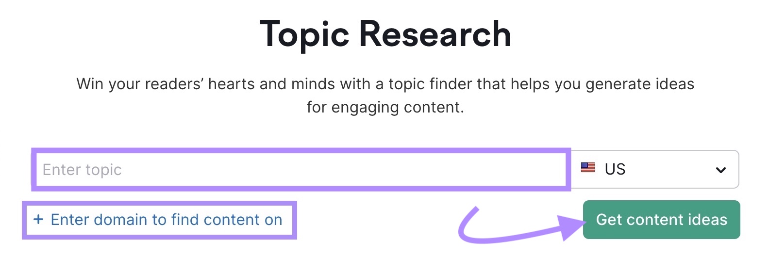 Topic Research tool