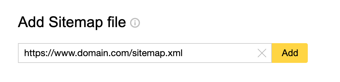 yandex-sitemap