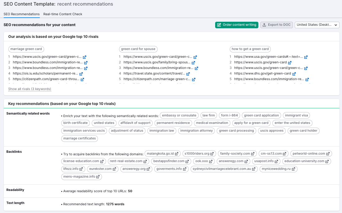 SEO Content Template