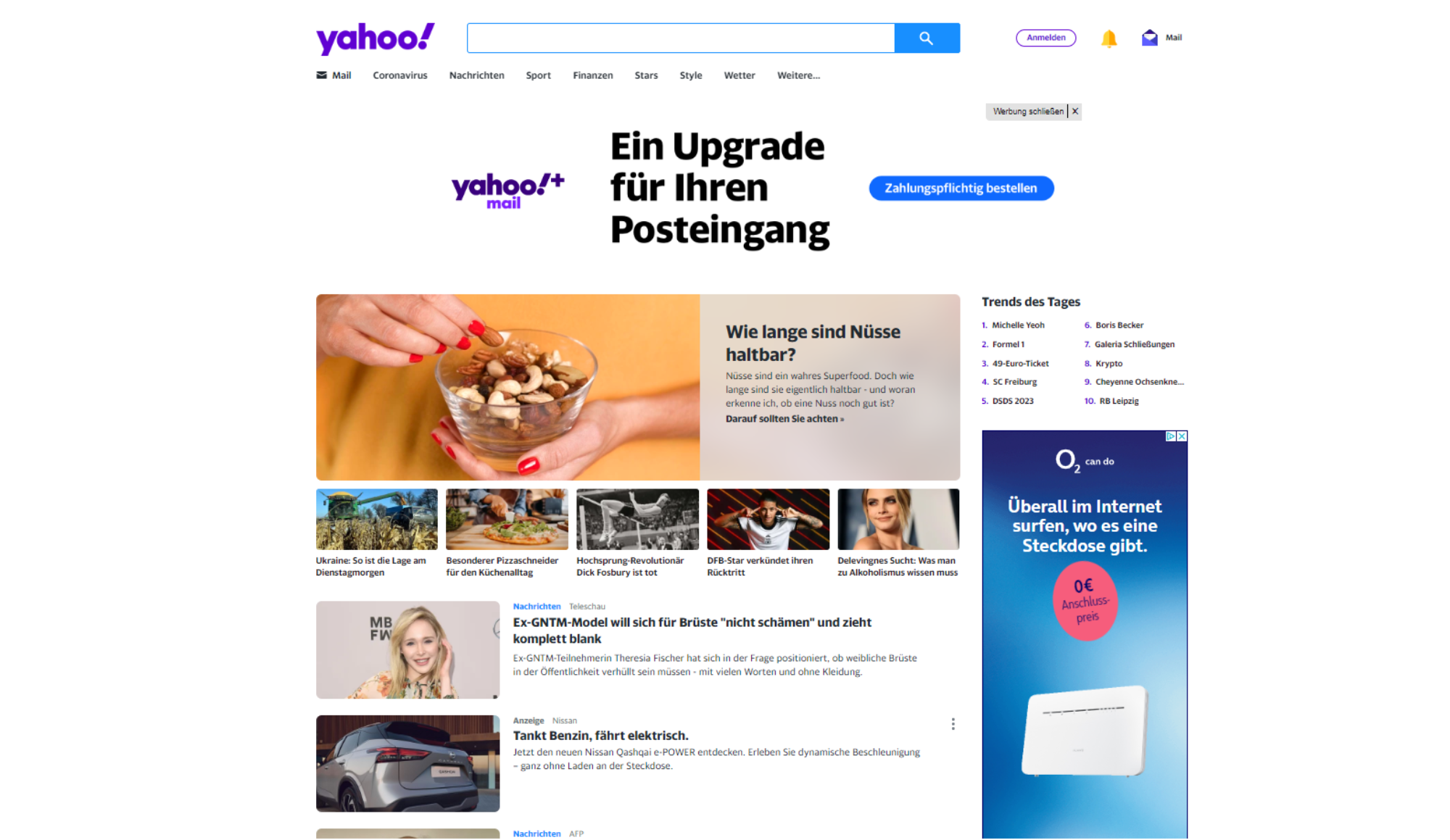 Suchmaschine yahoo!