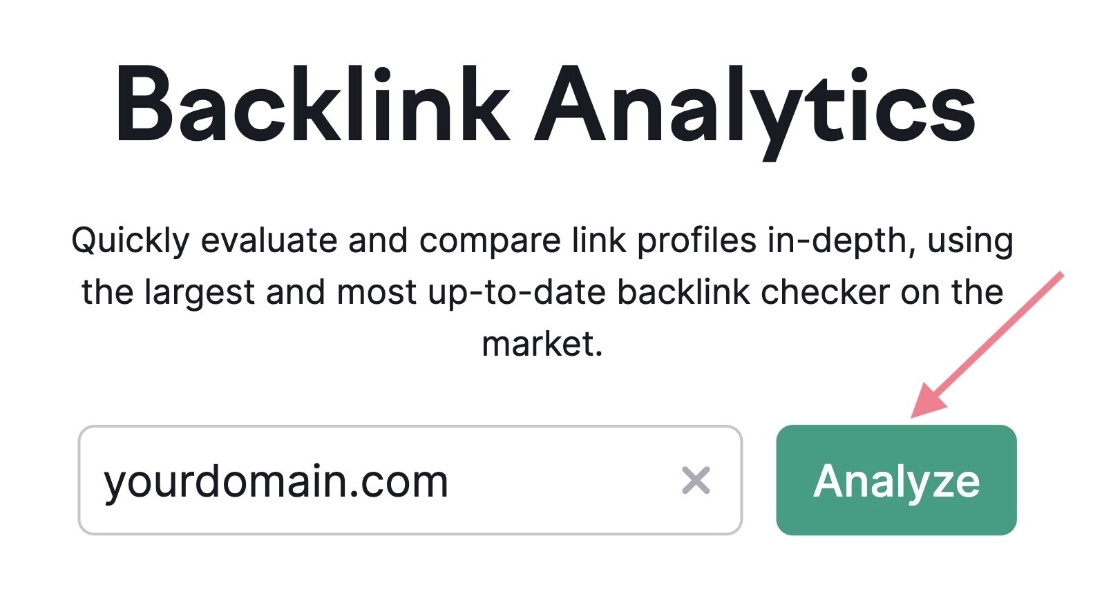 backlink analytics tool