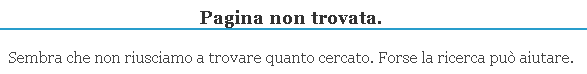 Se modifichi il title e la url di un post già pubblicato ottieni un codice 404