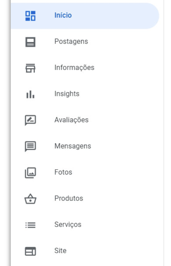 informações google perfil da empresa