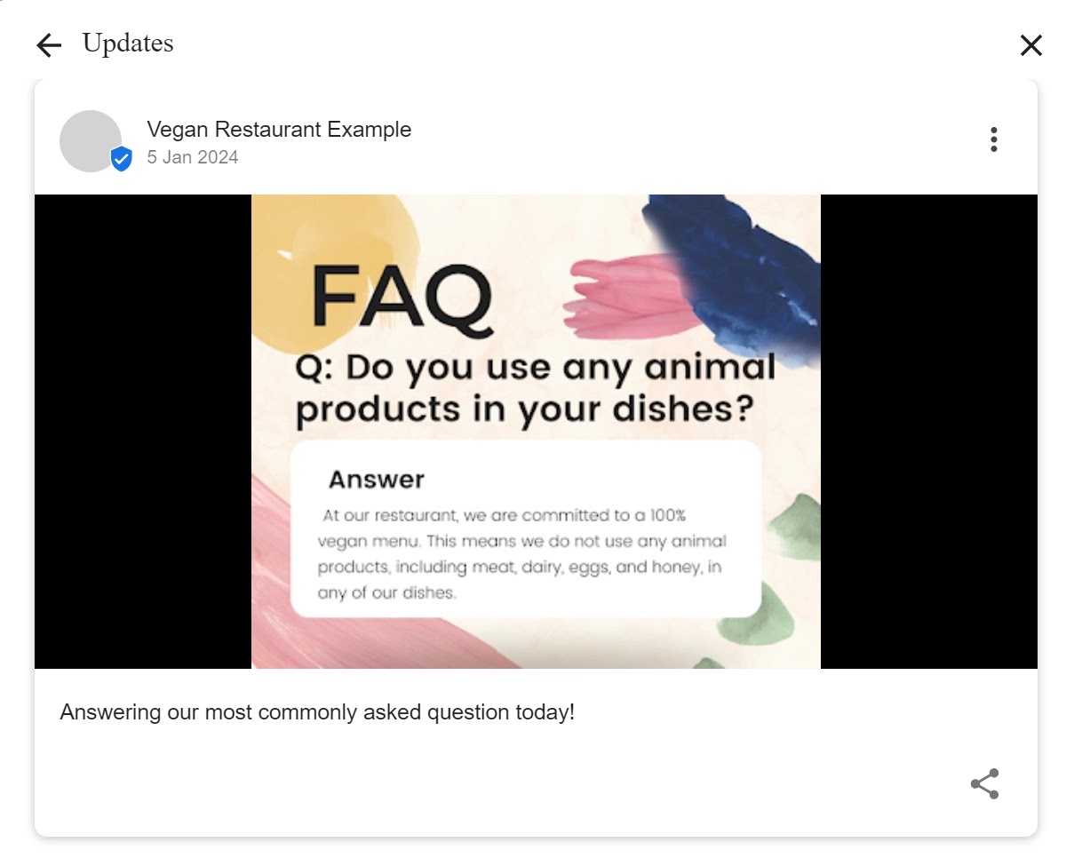 What Are Google Business Profile Posts?