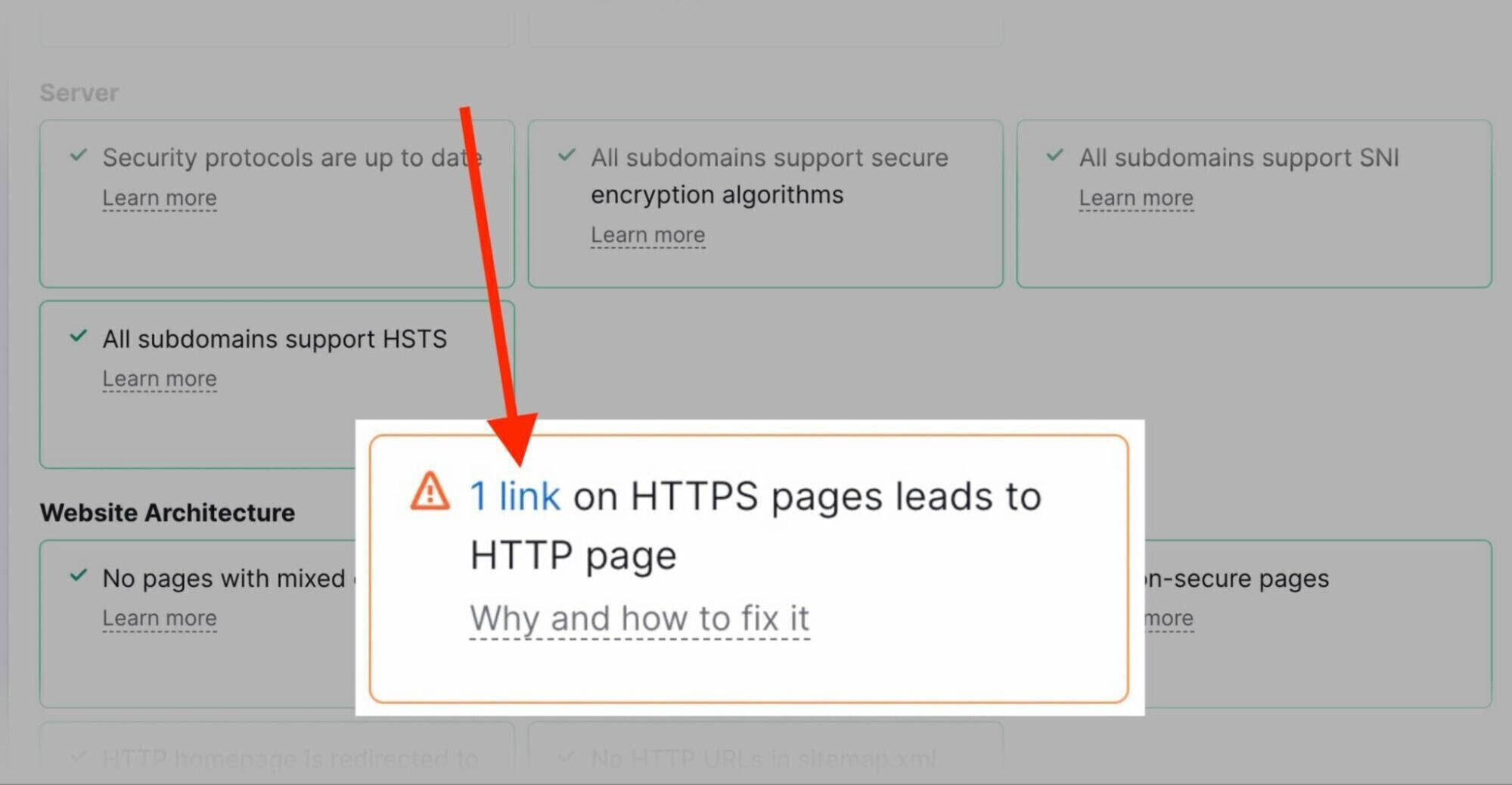 problème https