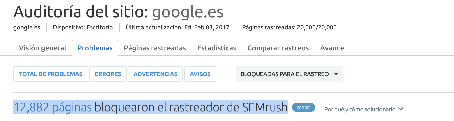 SEO para directorios - Google