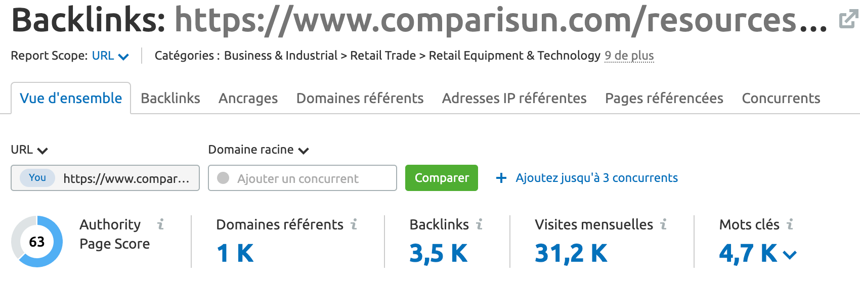 domaines référents