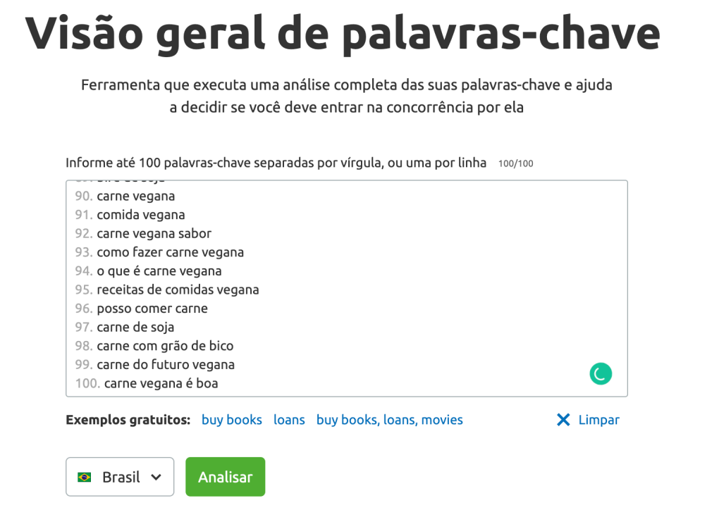 keyword-analise-lote