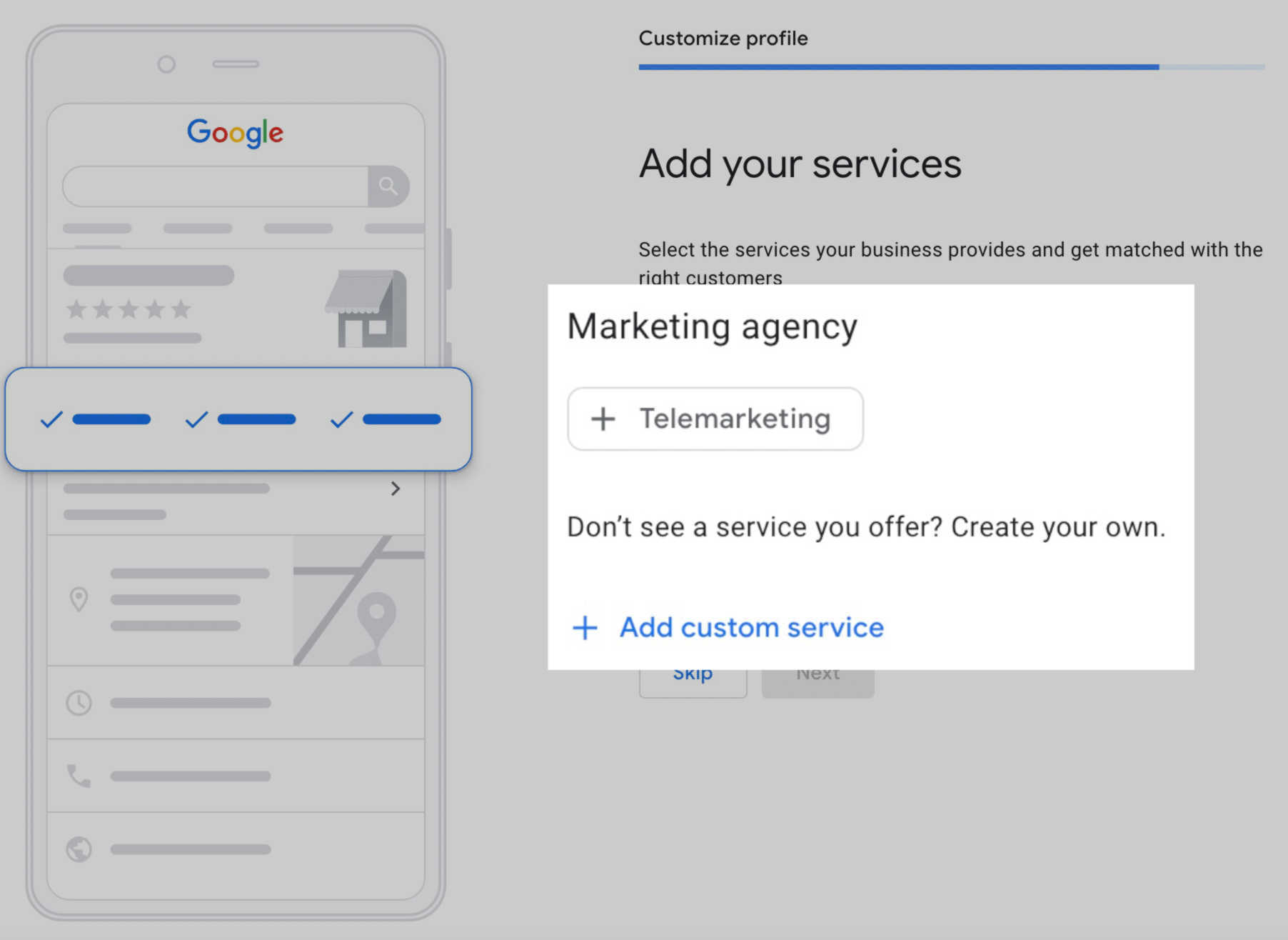 Guia Definitivo do Google Meu Negócio 21 serviços especificos
