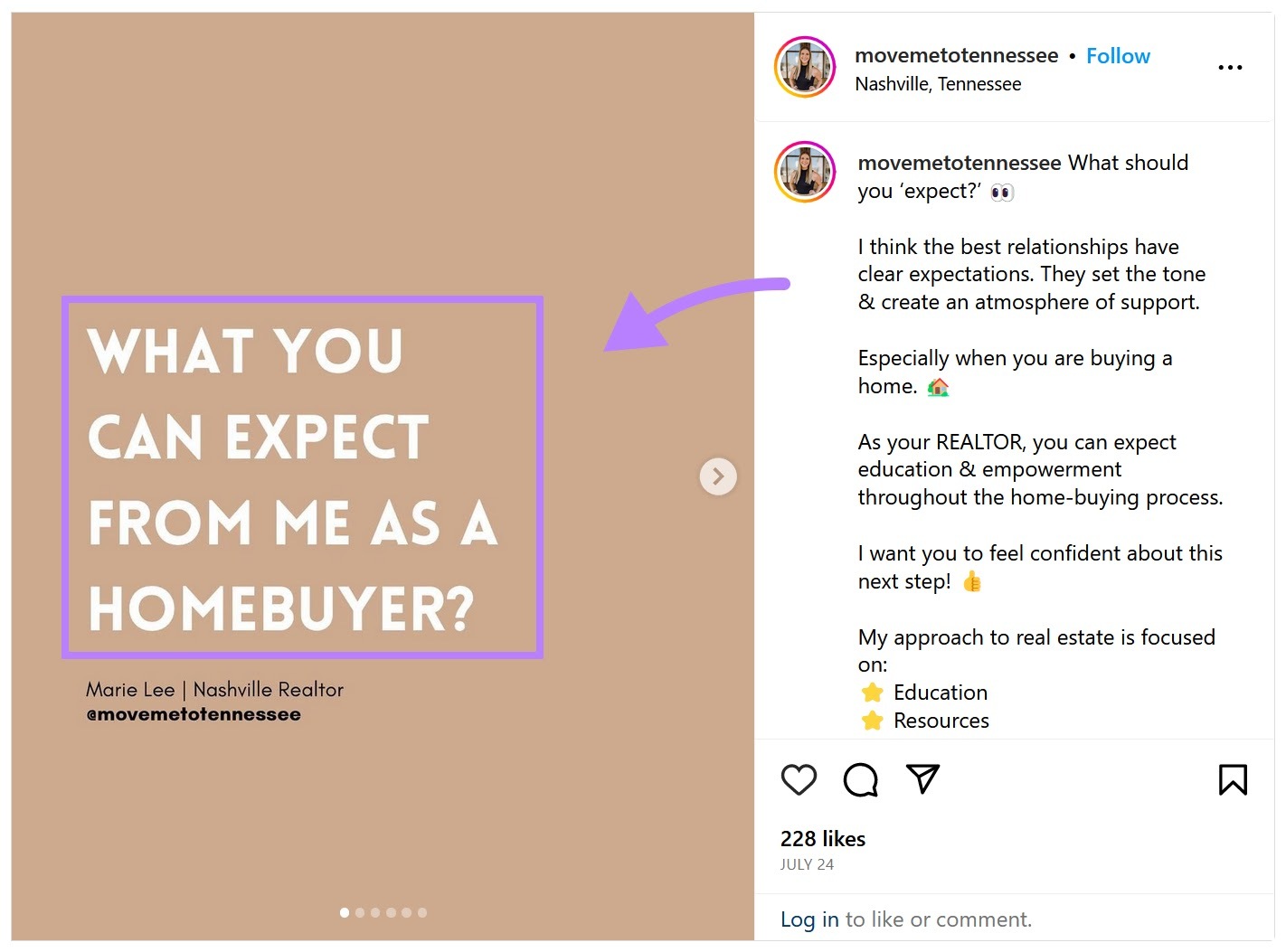 An Instagram post addressing the misconception about interest rates