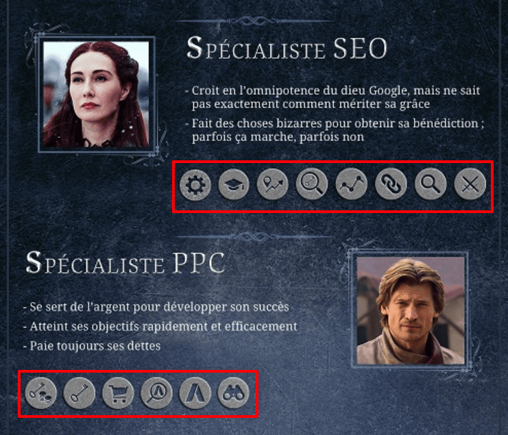 Campagna di newsjacking di SEMrush con Game of Thrones: infografica