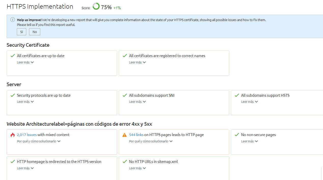 Implementación HTTPS