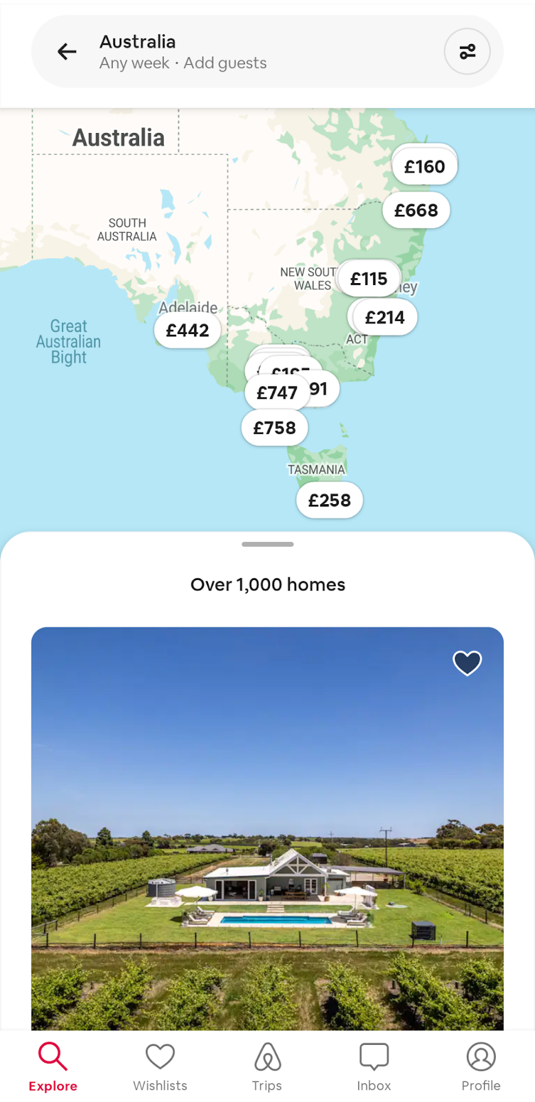 Airbnb maps