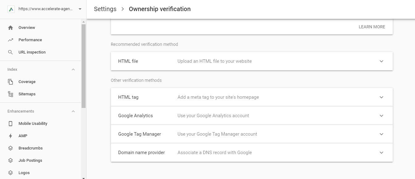 Google खोज कंसोल के लिए निश्चित गाइड itive 2