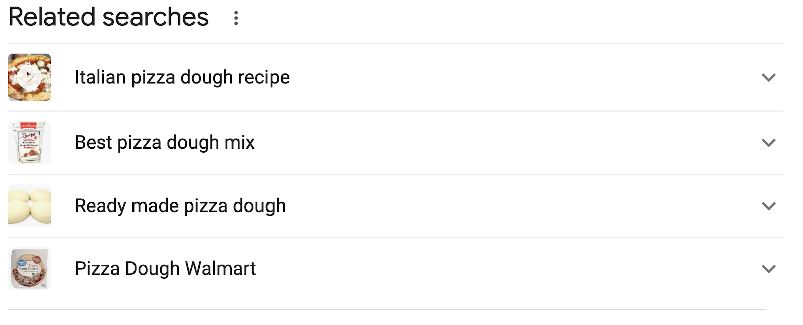 related searches see  "italian pizza dough recipe," "best pizza dough mix," "ready made pizza dough," and "pizza dough walmart"