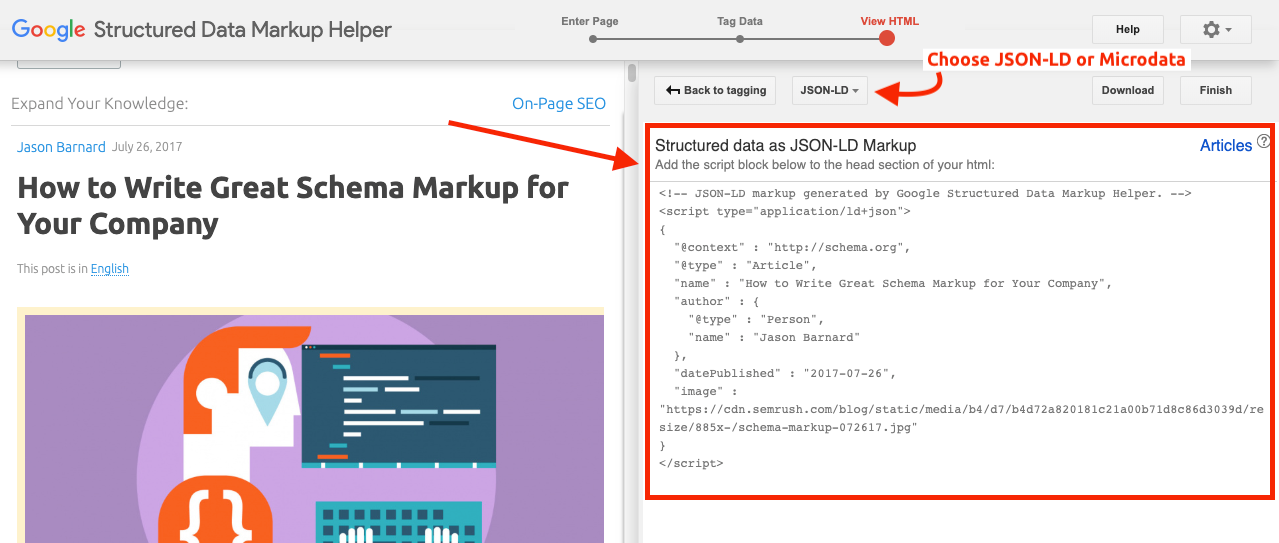 Qué es Schema - Script JSON-LD
