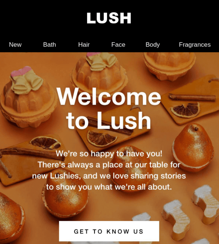 Lush email