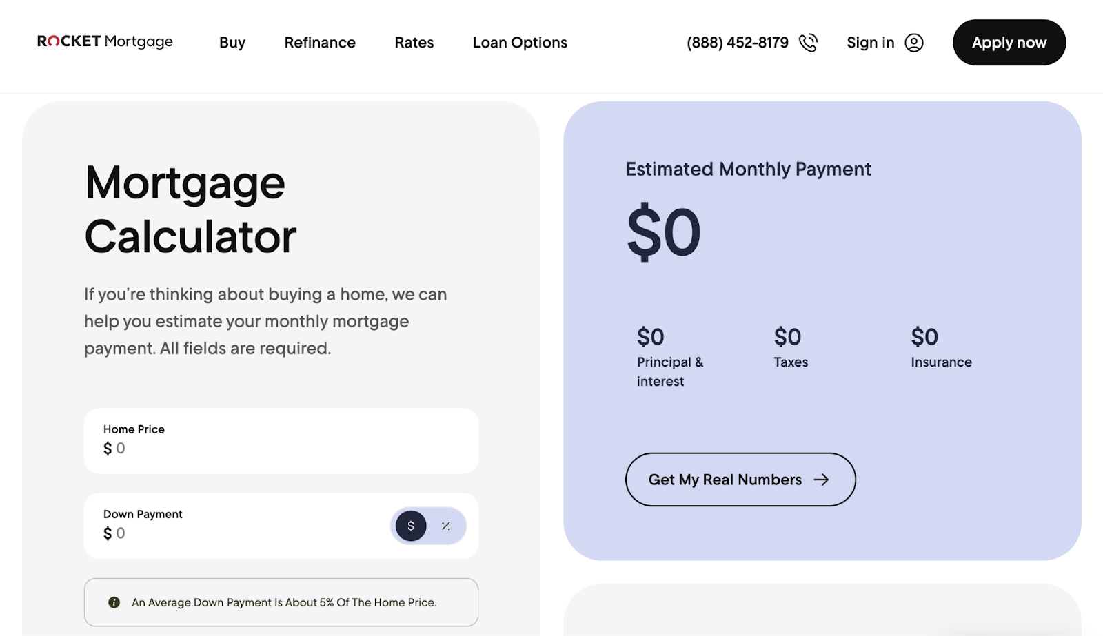 Calculator adjusts nan imaginable monthly costs arsenic variables are entered.