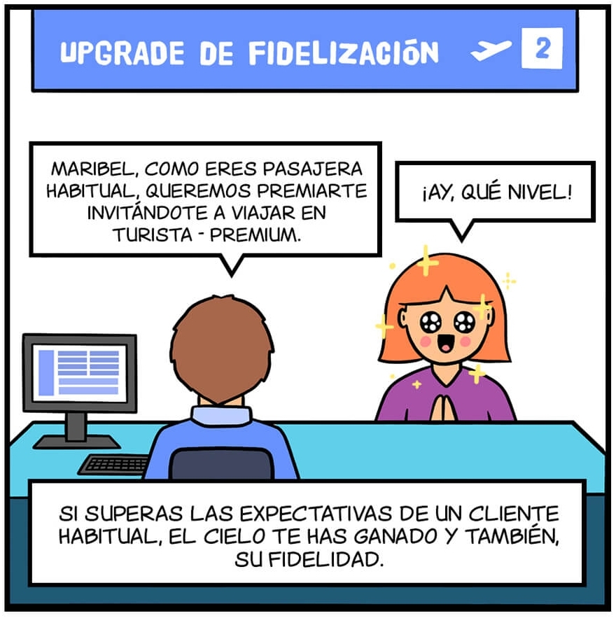 Upgrade marketing fidelización