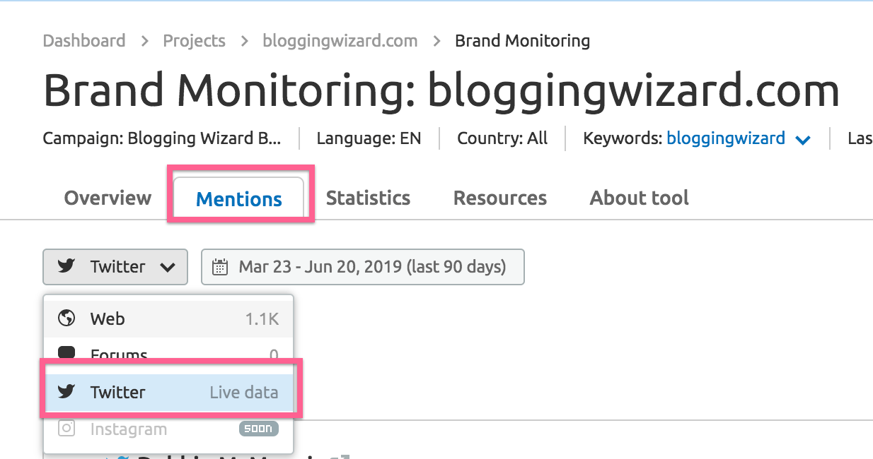 Brand Monitoring tool 1