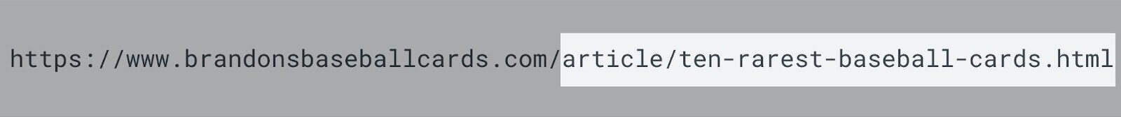 well-optimized URL