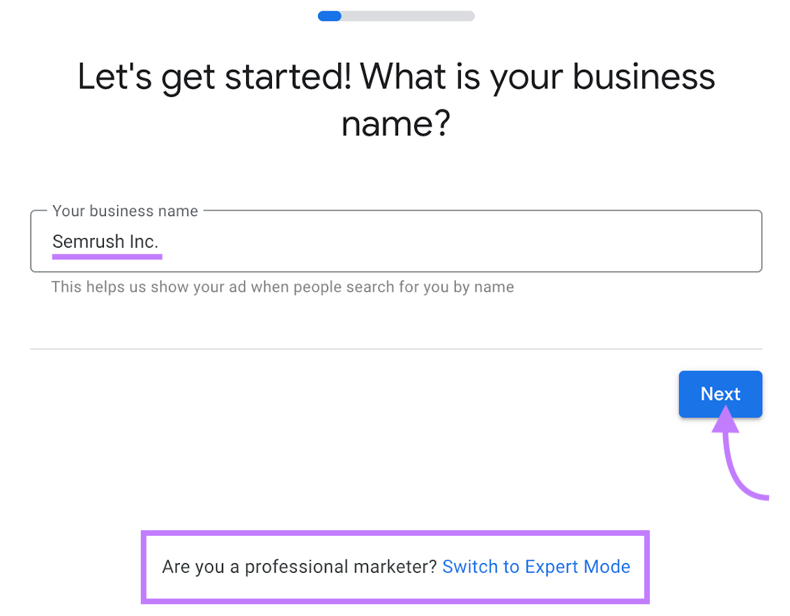 add domain to google ads account