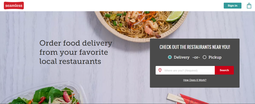 Seamless  Food Delivery from Restaurants Near You ~ Order Online