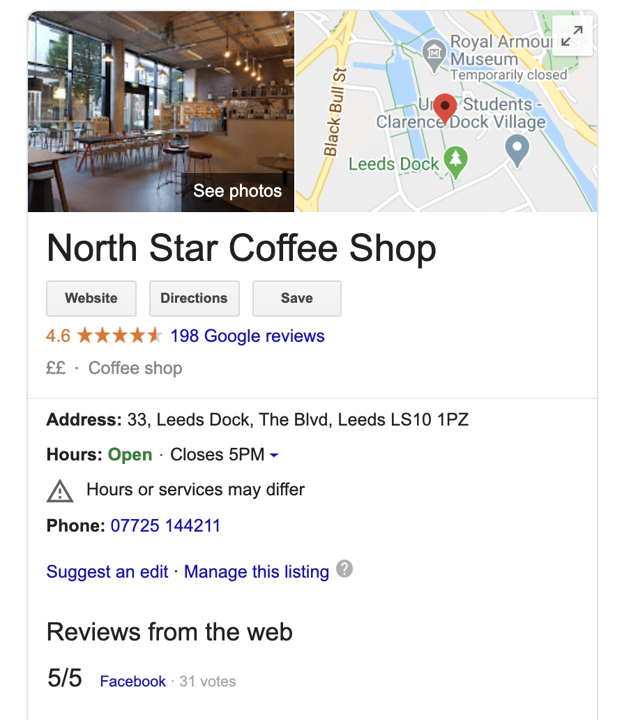 Google Knowledge Panel