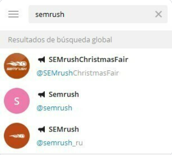 buscar canales telegram