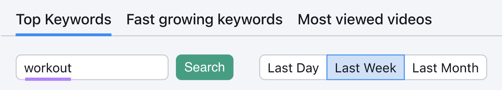 Searching for 