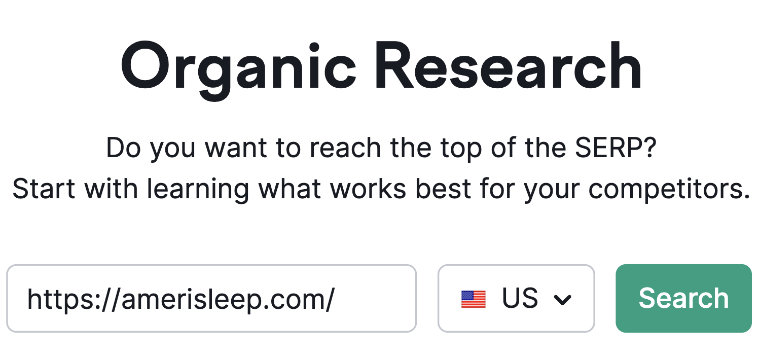Organic Research Tool