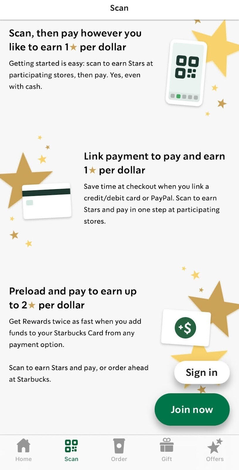 Starbucks Rewards program