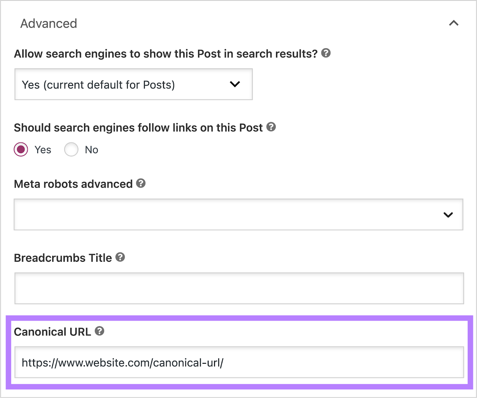 Configura el plugin de Yoast SEO