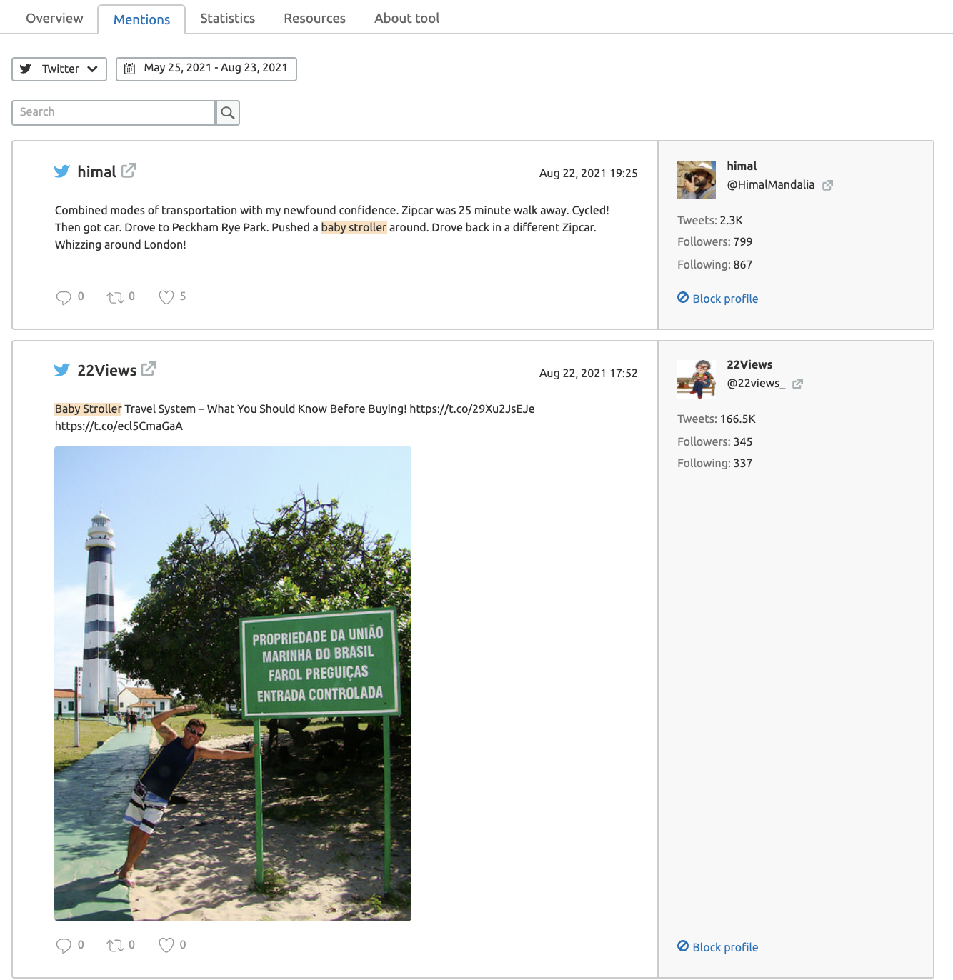 Brand monitoring and newsjacking