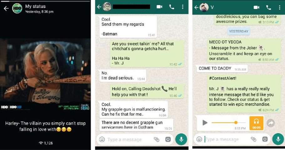 Whatsapp business esempio: la campagna di HBO