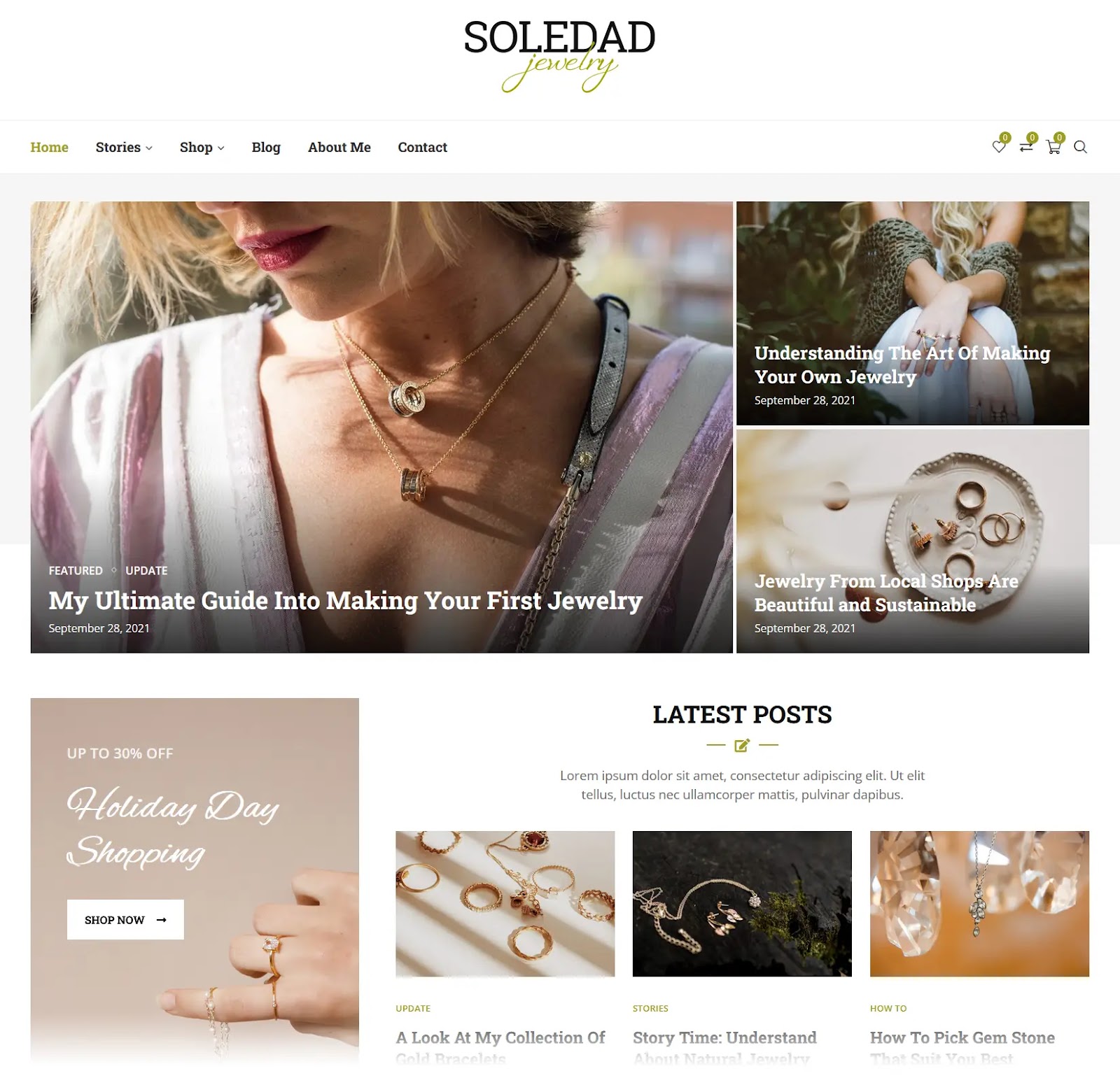 Soledad WordPress theme