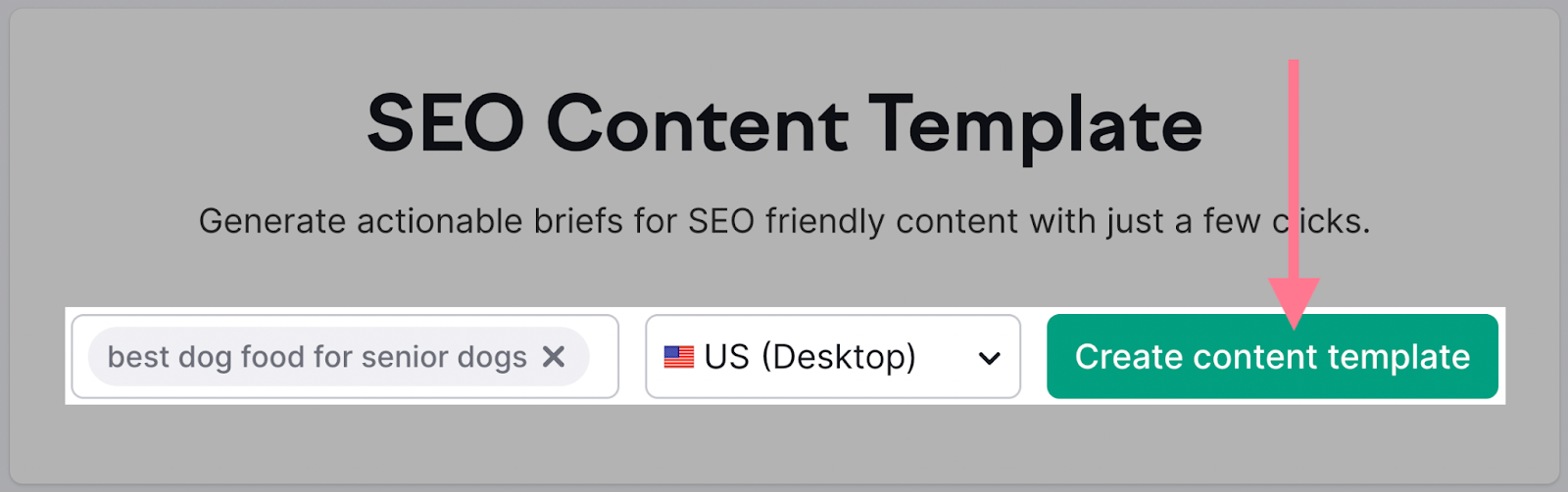 SEO Content Template