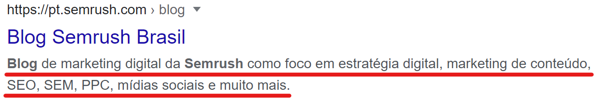 Como ranquear nas melhores posições do Google 36 como ranquear no google - exemplo de metadescrição