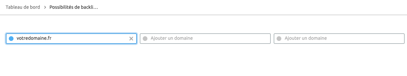 Backlink Gap SEMrush