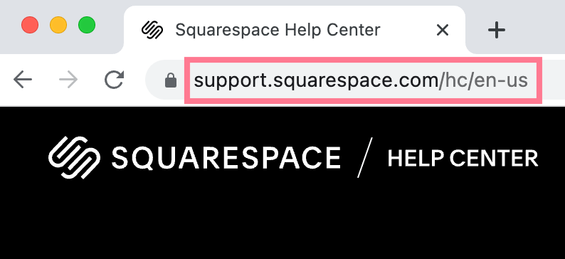 Squarespace support subdomain