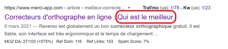 comparatif des meilleurs correcteurs d'orthographe