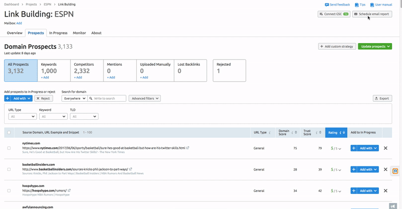 Link Building Tool: E-Mail