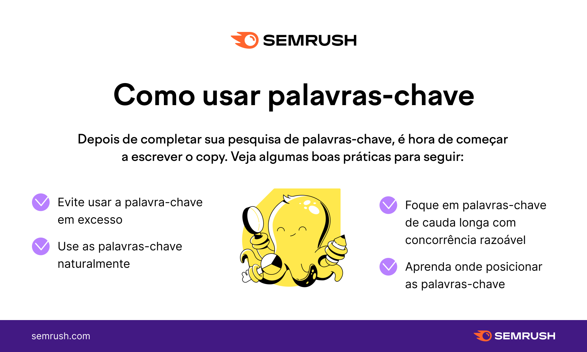 como usar palavras-chave