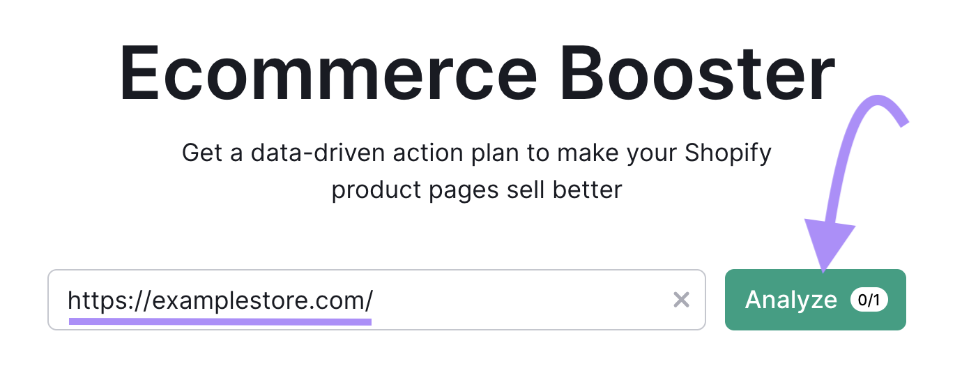 Barra de búsqueda de Ecommerce Booster