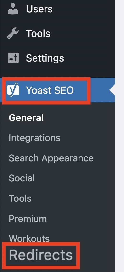 Yoast SEO in WordPress toolbar